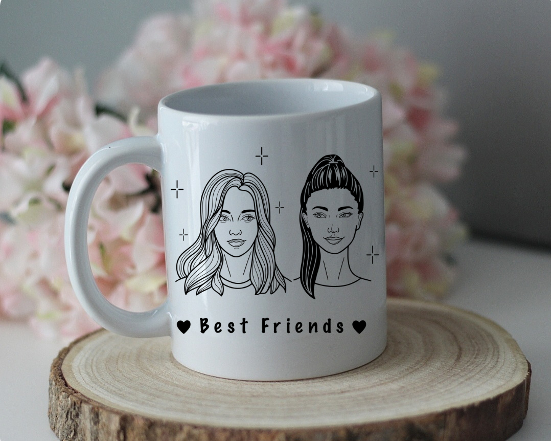 Kaffeetasse "Best Friends"