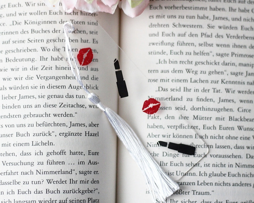 Lesezeichen "Lipstick"