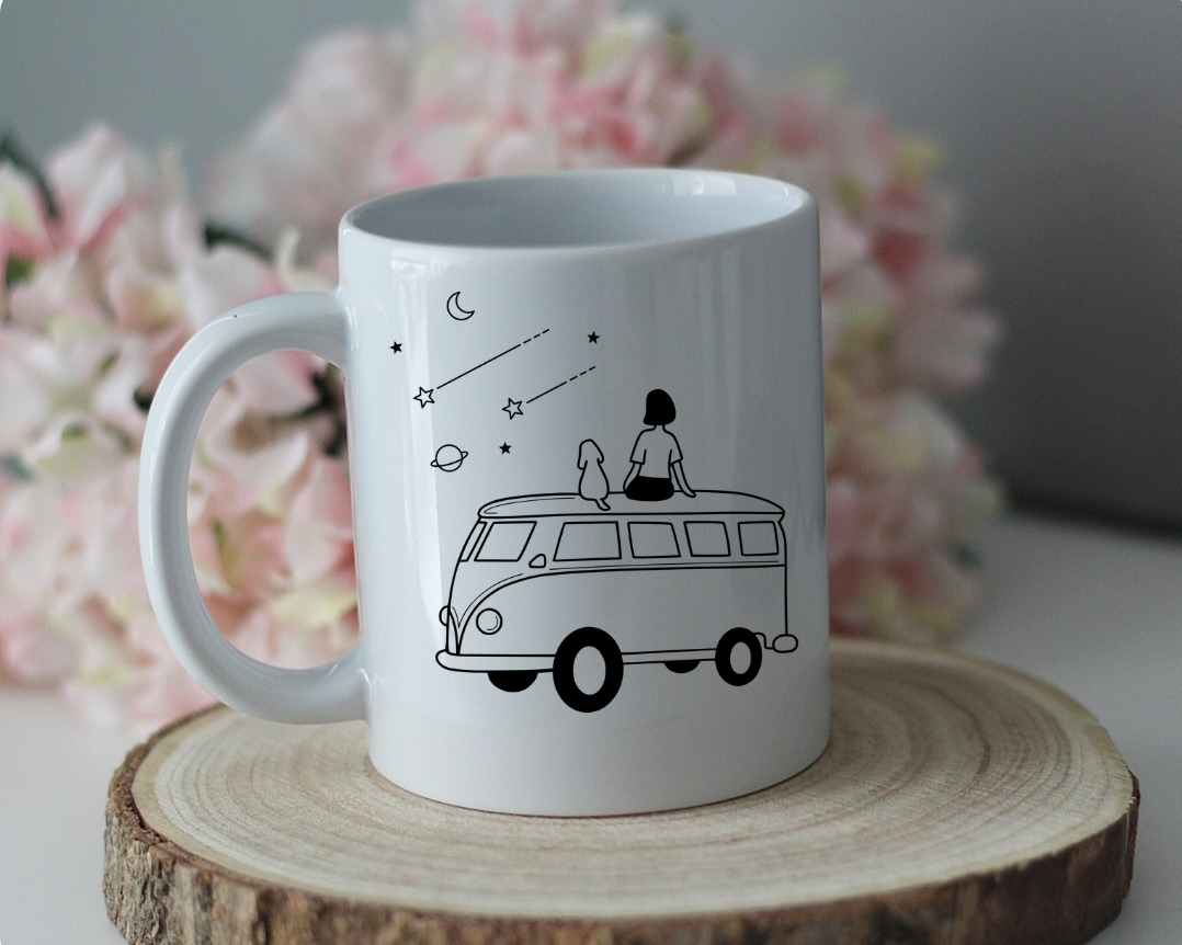 Kaffeetasse "Camper"