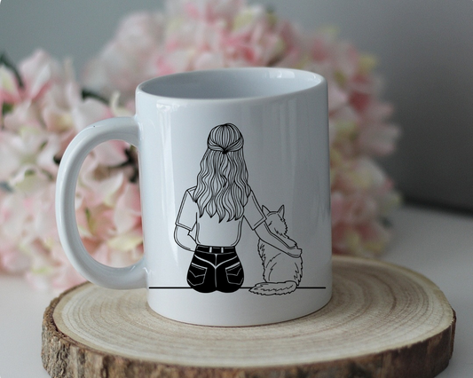 Kaffeetasse "Cat Lover"