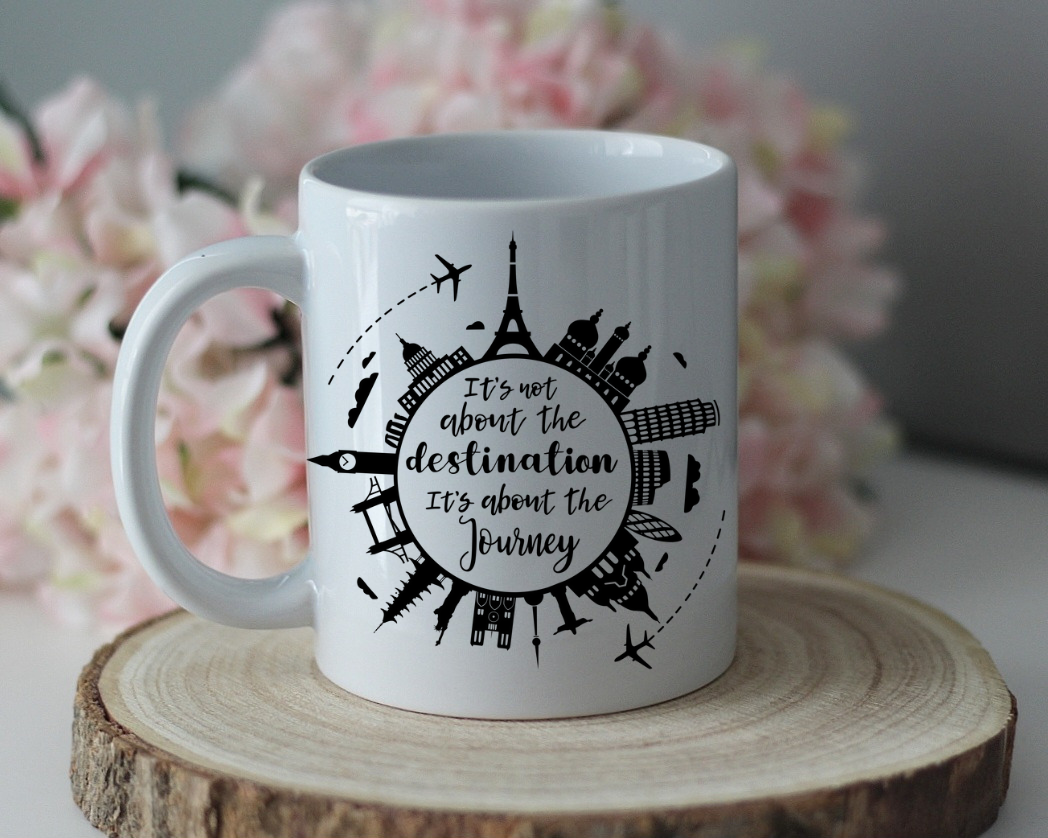 Kaffeetasse "Destination"