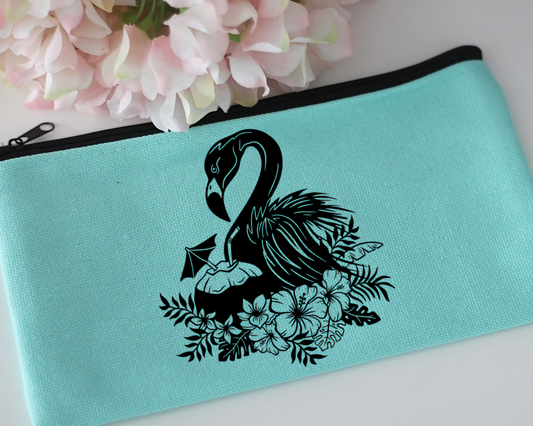 Schminktasche "Summer Flamingo"