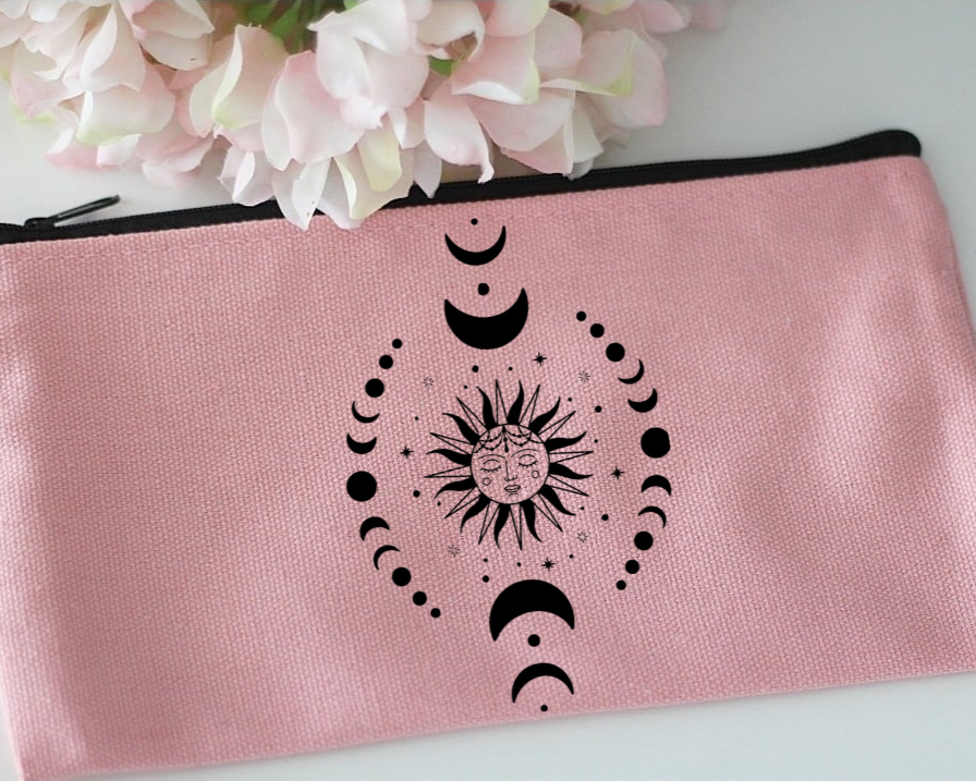 Schminktasche "Mondphase"