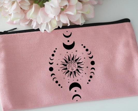Schminktasche "Mondphase"