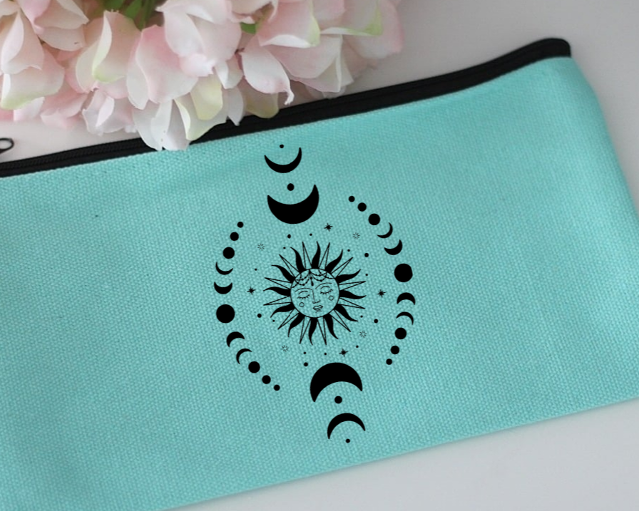 Schminktasche "Mondphase"
