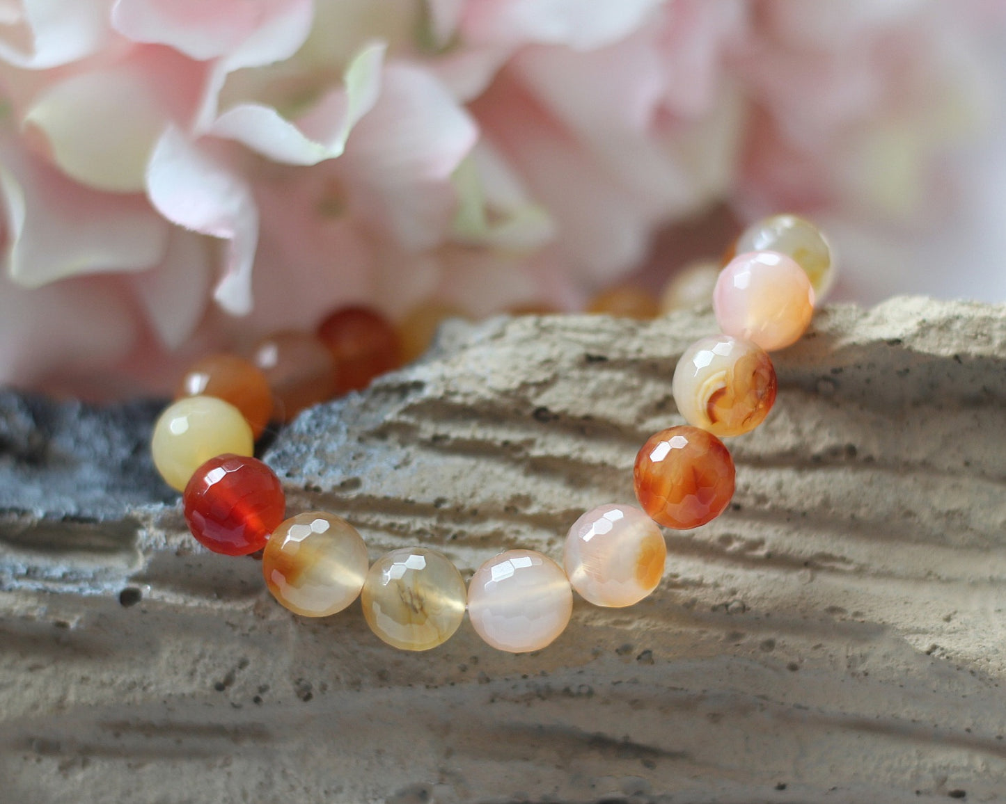 Edelsteinarmband Karneol