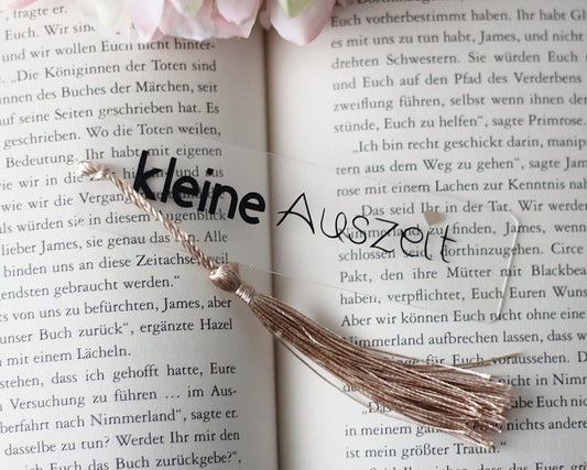 Lesezeichen "kleine Auszeit"