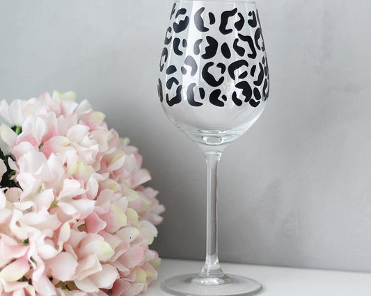 Weinglas Leoprint
