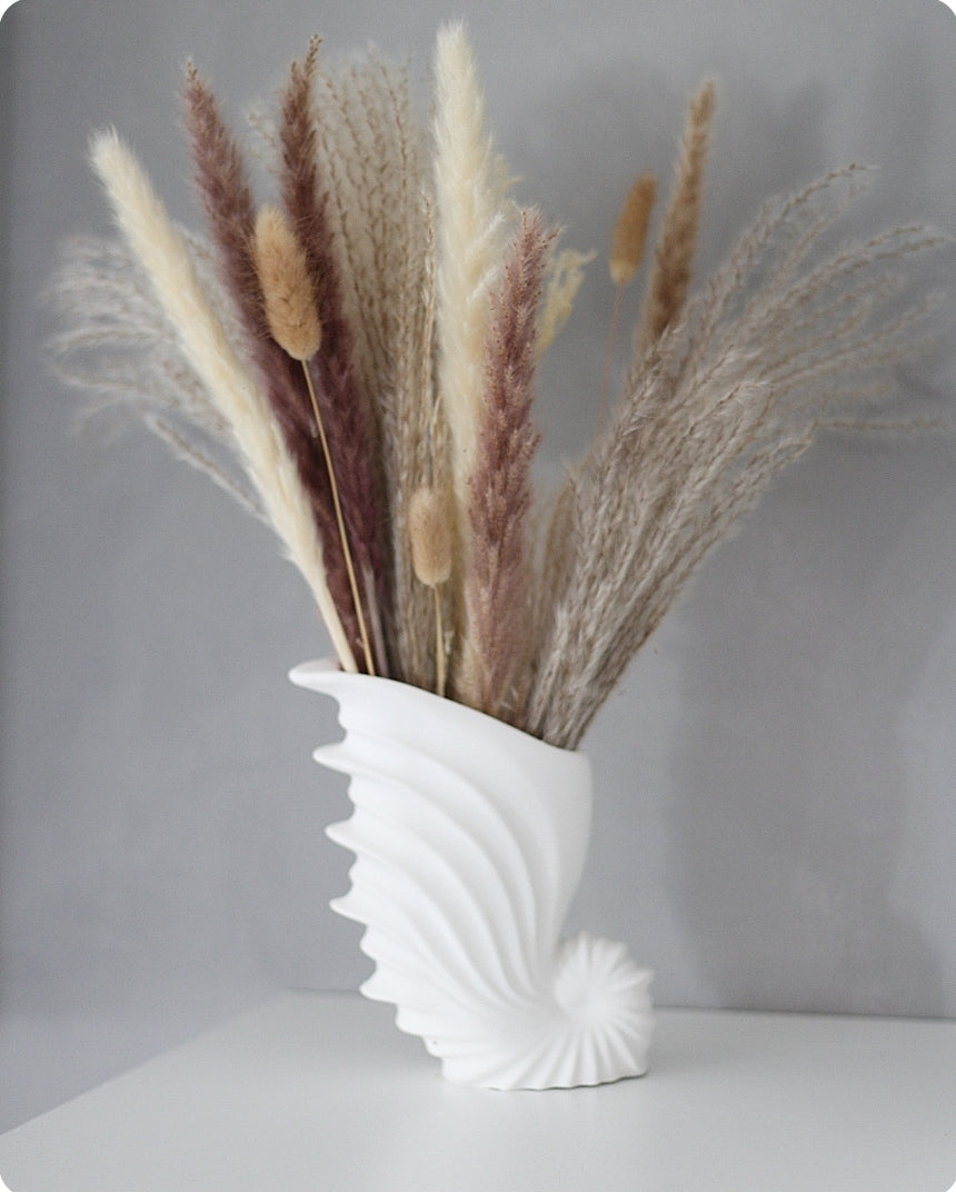 Raysin Muschel Vase