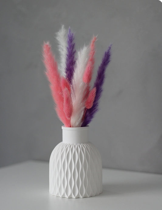 Raysin gewellte Rillenvase