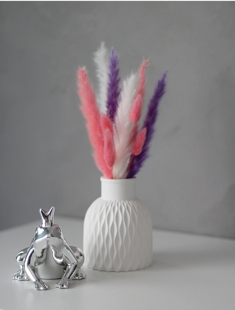 Raysin gewellte Rillenvase