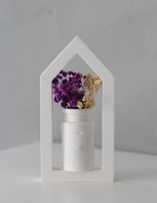 Raysin "Haus mit Herzvase"
