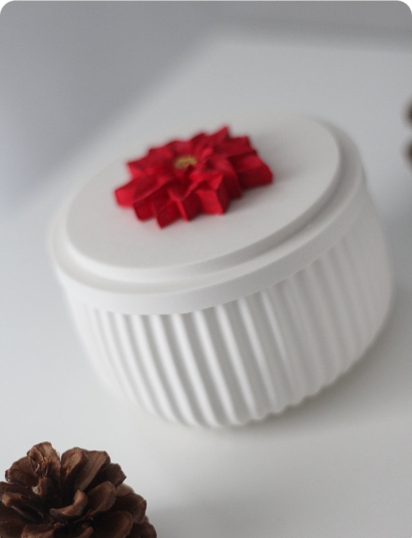 Raysin Schmuckdose Weihnachtsstern