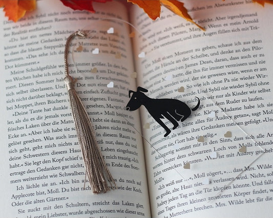 Lesezeichen "Hund & Herzchen