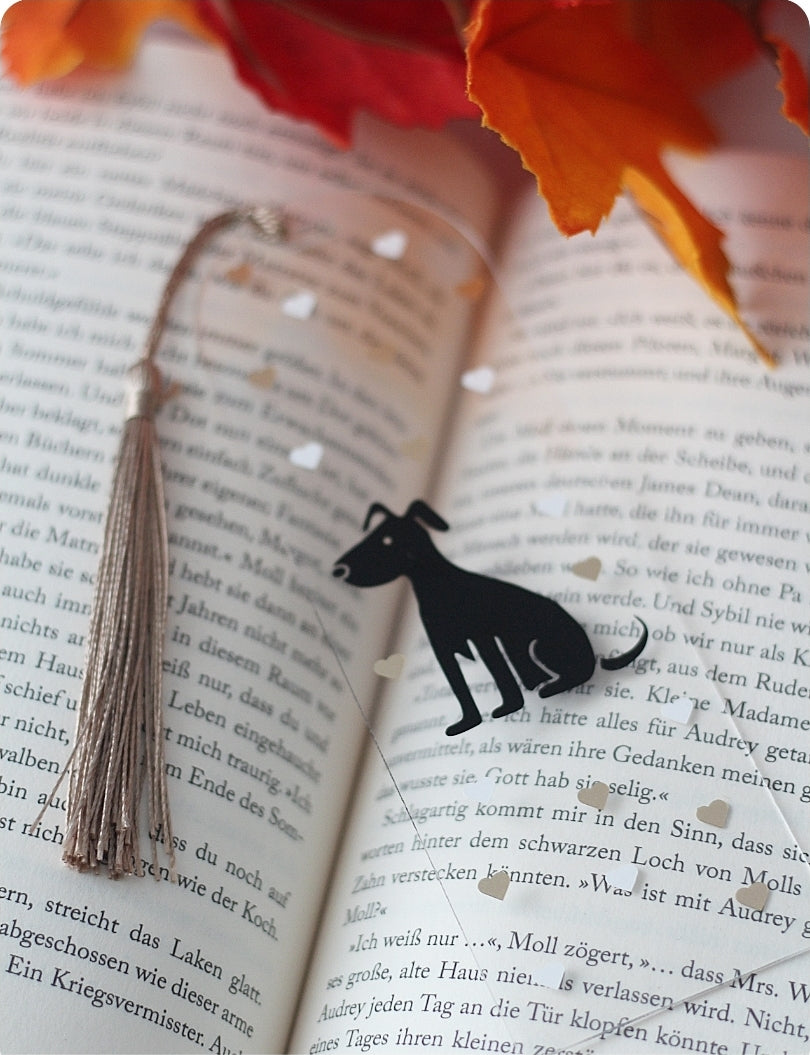 Lesezeichen "Hund & Herzchen